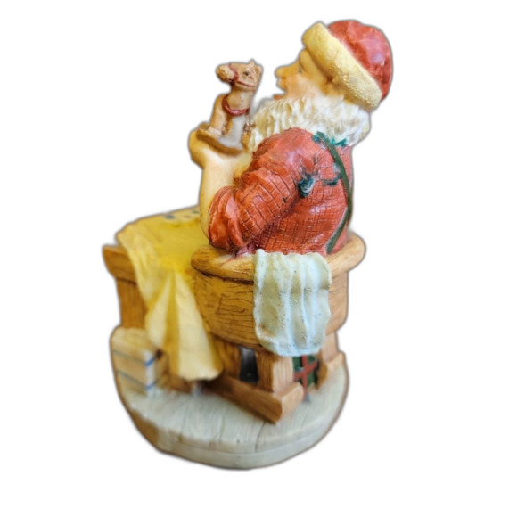 Brinns Handcrafted Collectible Santa clause figurine from 1992 - Picture 12 of 15